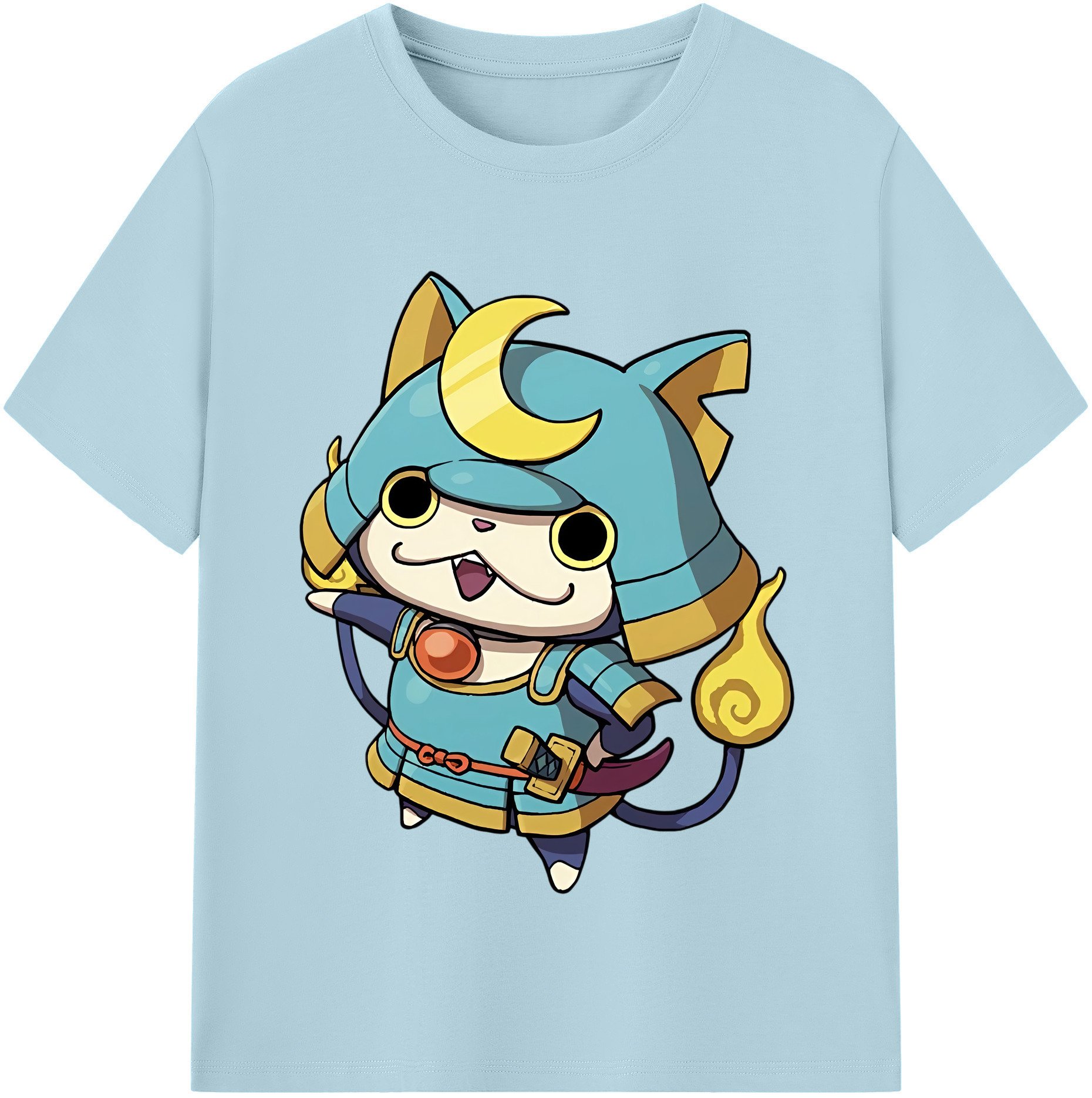 （画像用） 妖怪ウォッチ Yo-kai Watch 綿100％半袖Tシャツ（フロントプリント）